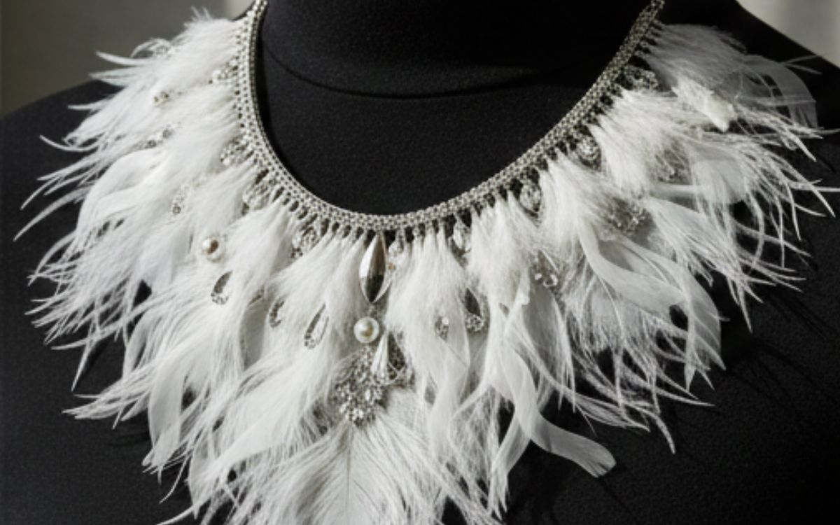 collares de plumas