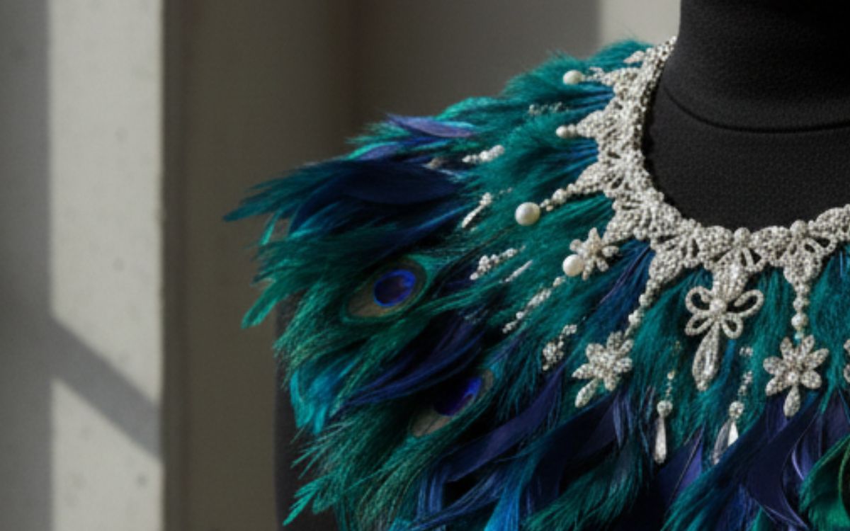collares de plumas
