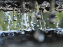 decantador de aguas residuales